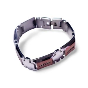 Stainless Steel Double Bracelet Men Bracelet